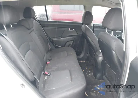 2012 Kia Sportage Lx из США, поврежденный, VIN KNDPB3A24C7344453